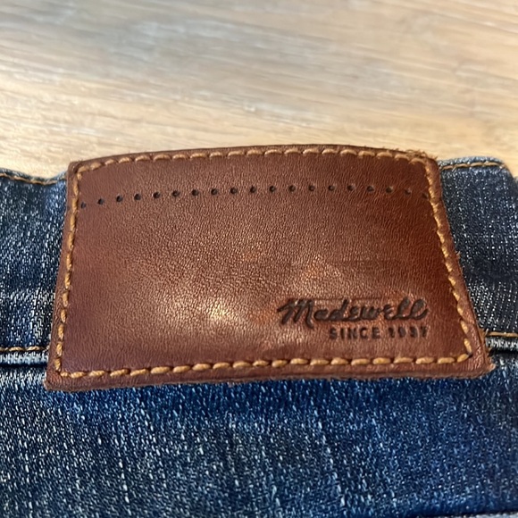 Madewell High Riser Skinny Jeans 29 dark classic wash like new stretchy - Picture 9 of 10